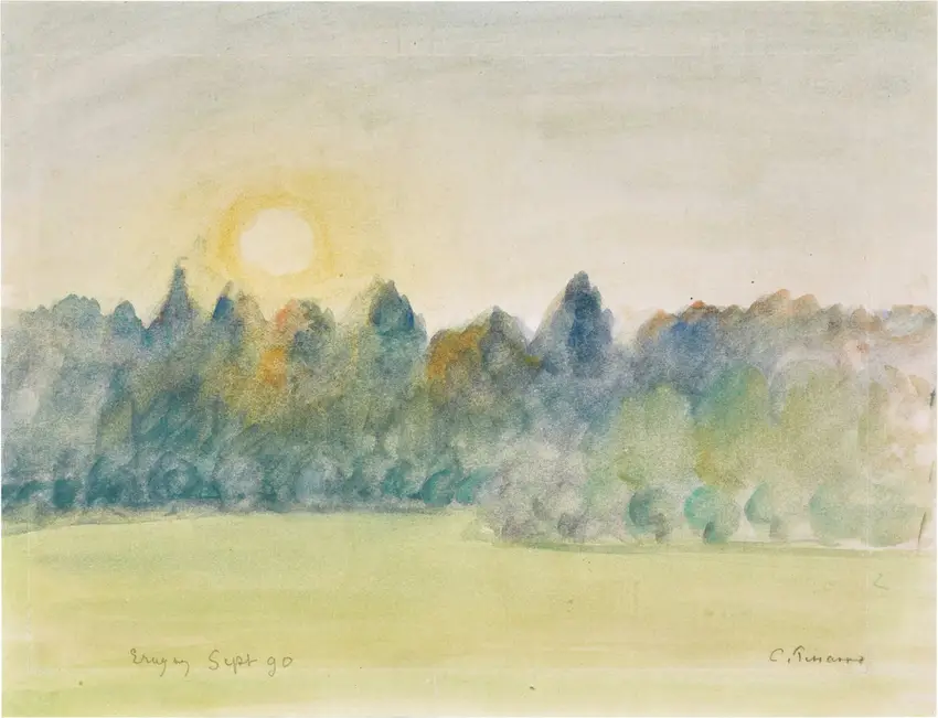 Eragny (1890) by Camille Pissarro